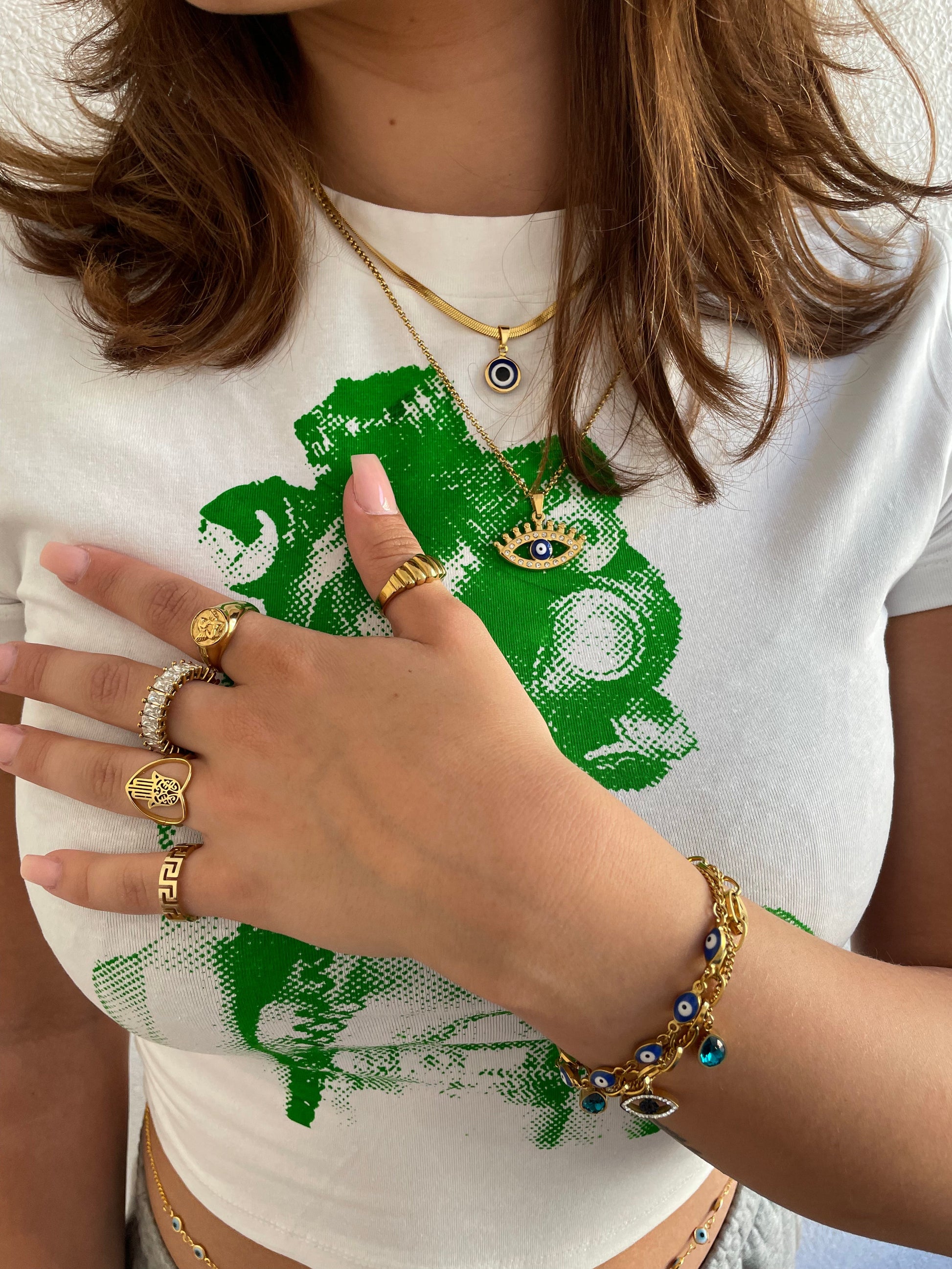 Evil Eye Bracelet / Anklet