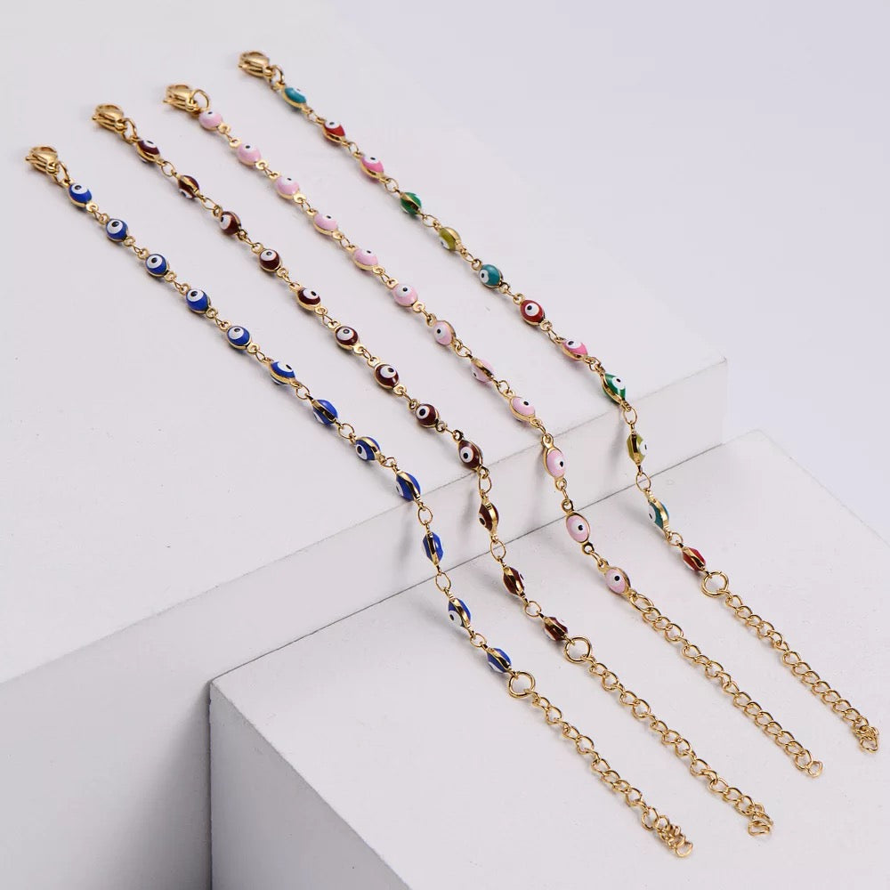 Evil Eye Bracelet / Anklet