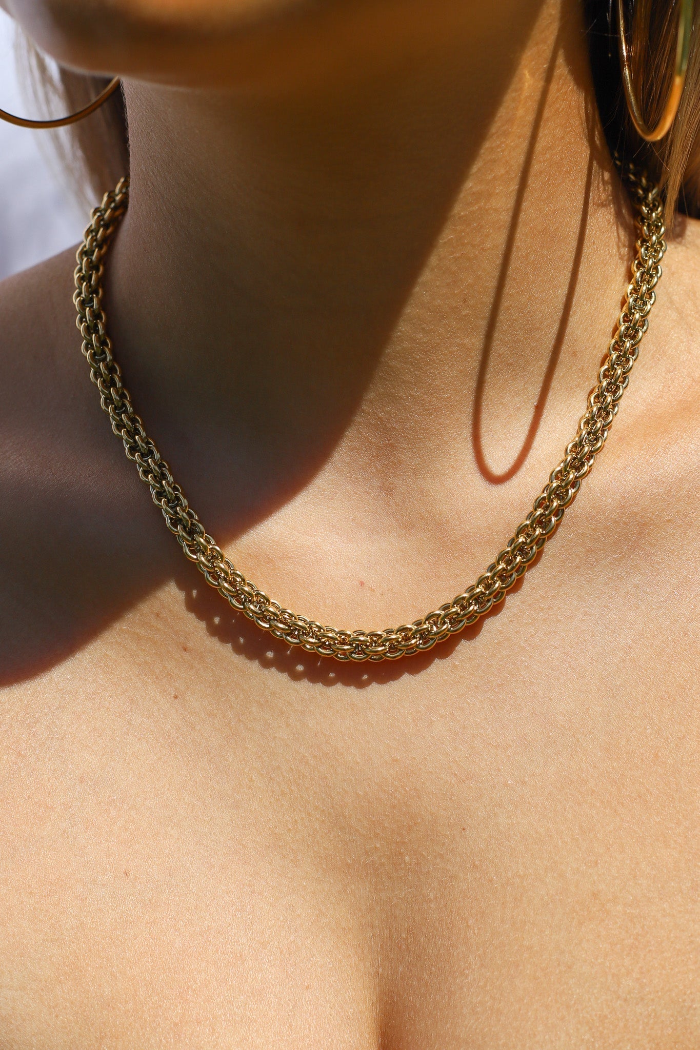Unieke Halsketting - Goud / Vermeil - Tijdloos Elegante Accessoire