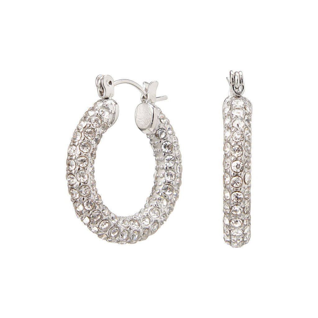 Judie | Elegante Hoops Oorbellen met Zirconia Steentjes