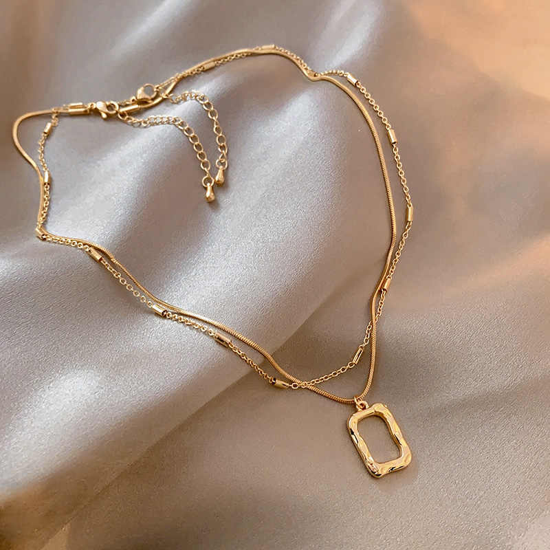 Anouk Gelaagde Hanger Ketting | 925 Sterling Zilver