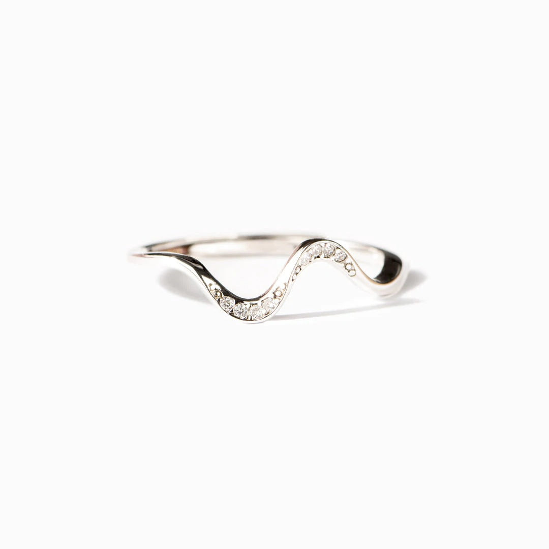 Self Reminder Wave Ring
