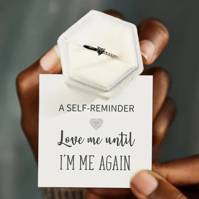 Enamél Heart Ring