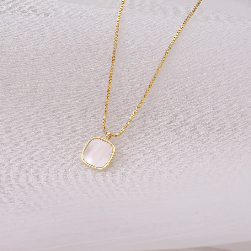 Parel Hanger Ketting | 14k Verguld Goud