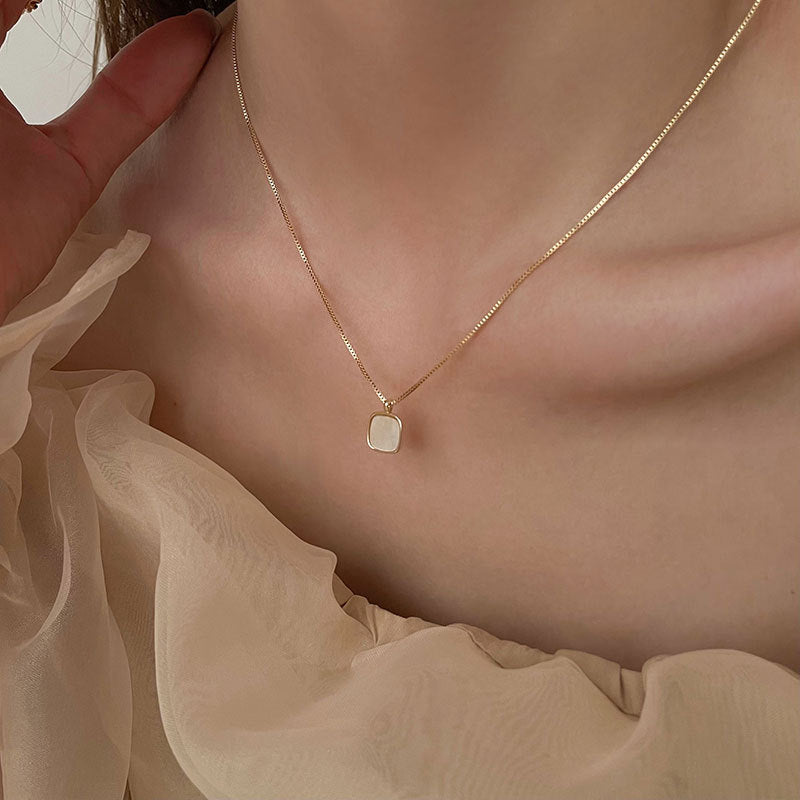Parel Hanger Ketting | 14k Verguld Goud