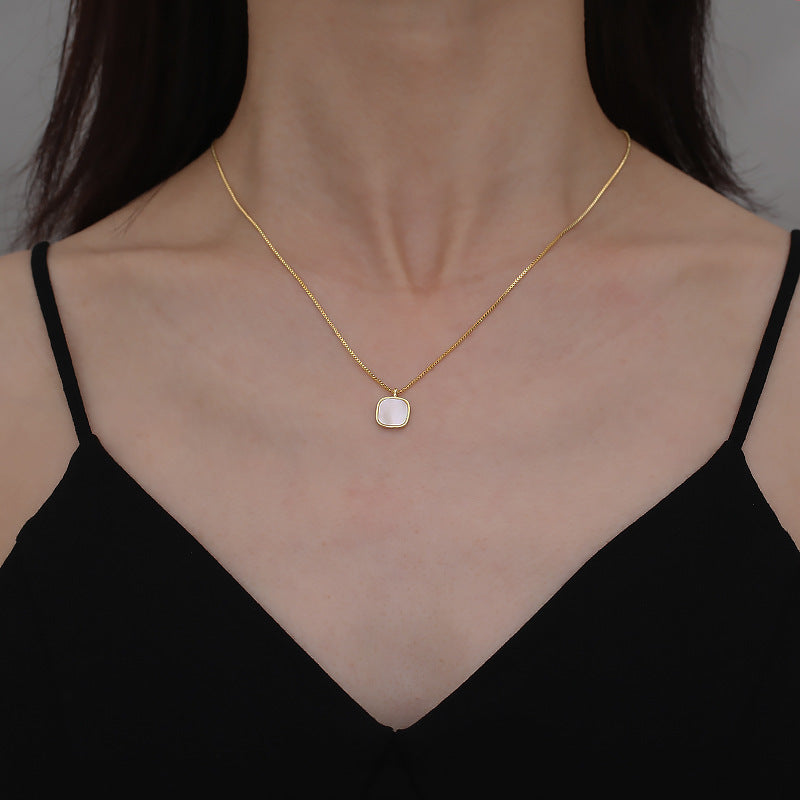 Parel Hanger Ketting | 14k Verguld Goud