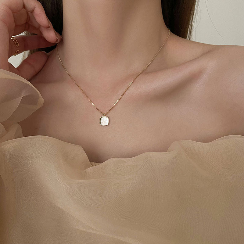 Parel Hanger Ketting | 14k Verguld Goud