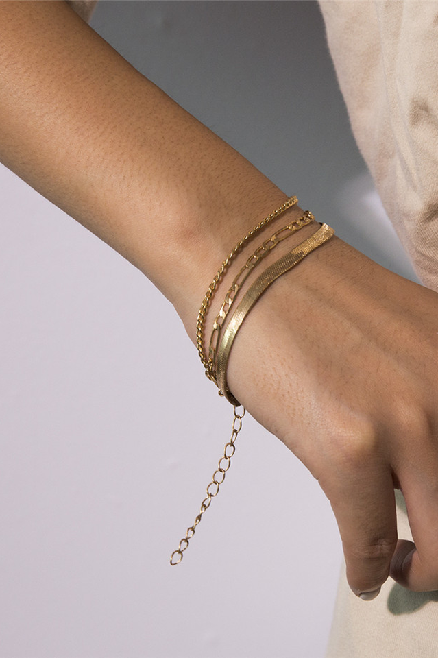 Visconte |  Multilaags gouden Ketting armband voor Dames
