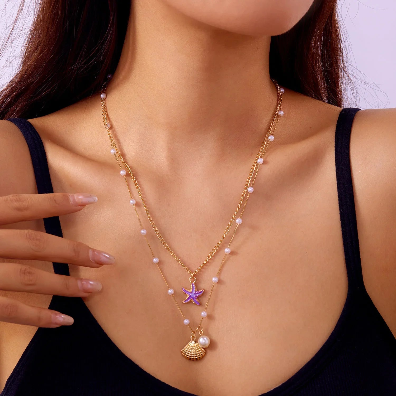 Marina's Goldshell Necklace