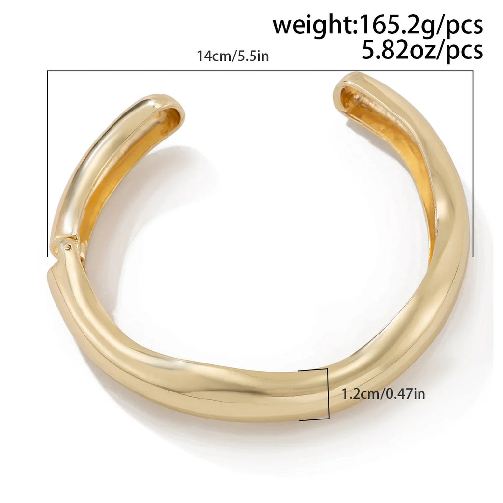 Statement Choker XXL | 14K Verguld Goud – Krachtige Eyecatcher
