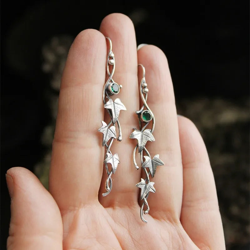Ivy Dangle Earrings | Fairy-Inspired Oorbellen in 925 Sterling Zilver