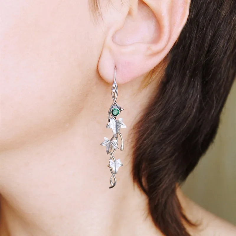 Ivy Dangle Earrings | Fairy-Inspired Oorbellen in 925 Sterling Zilver