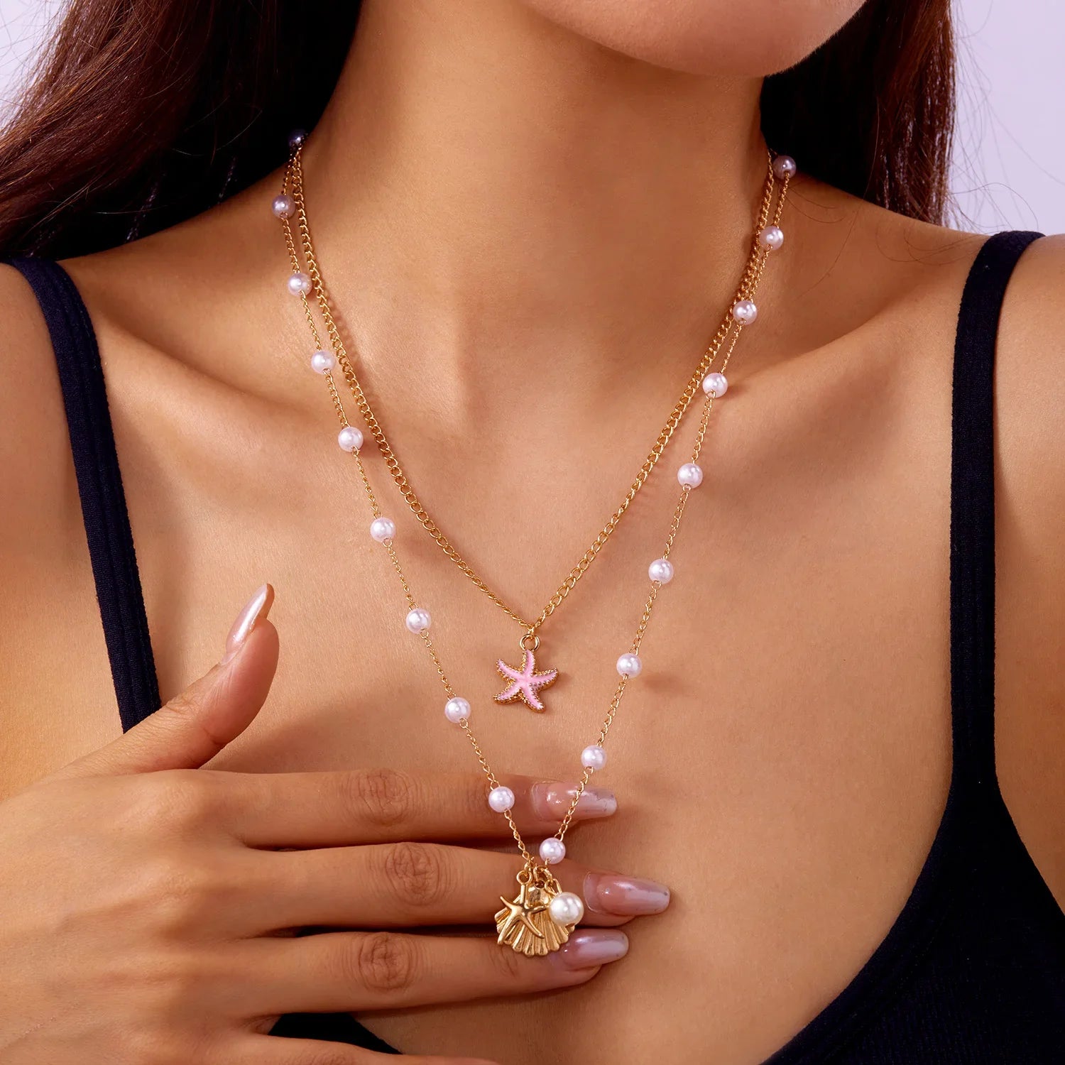Marina's Goldshell Necklace