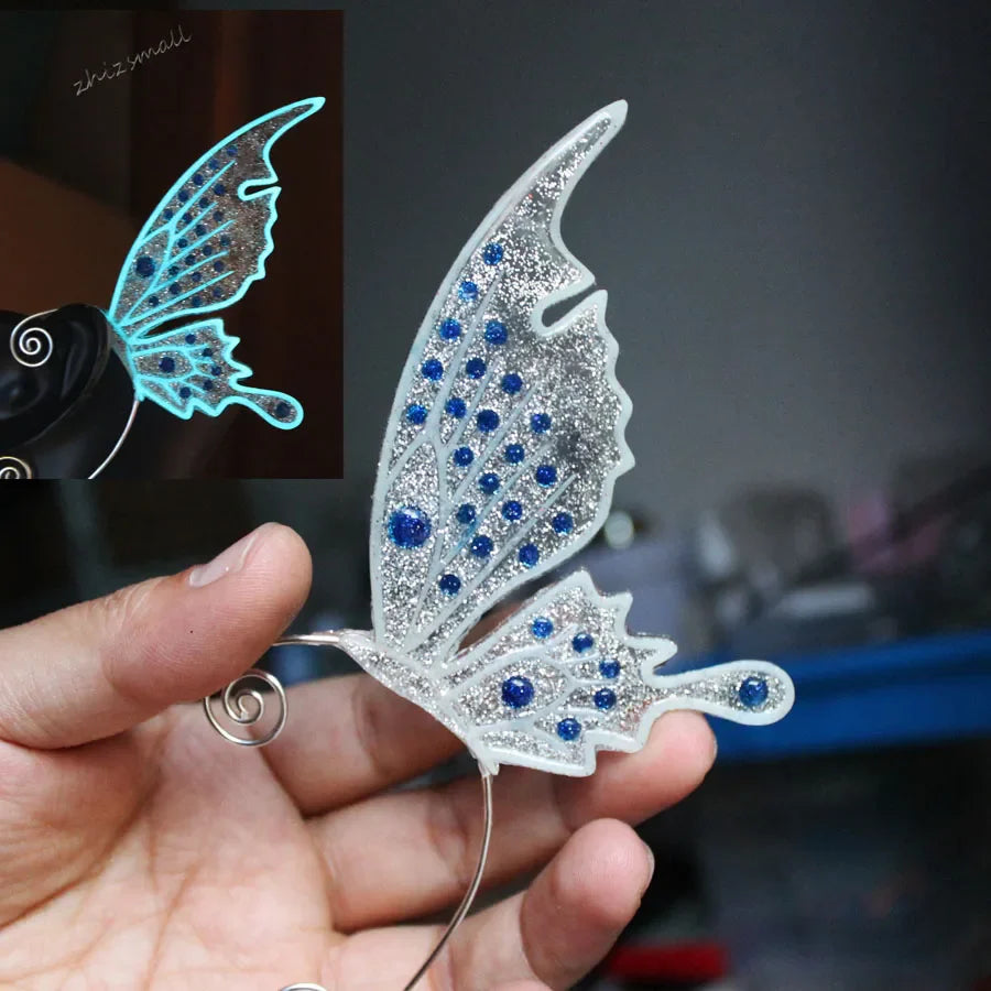 Glow in the Dark Butterfly Earrings | Sprookjesachtig Bosdesign met Lichtgevende Vleugels