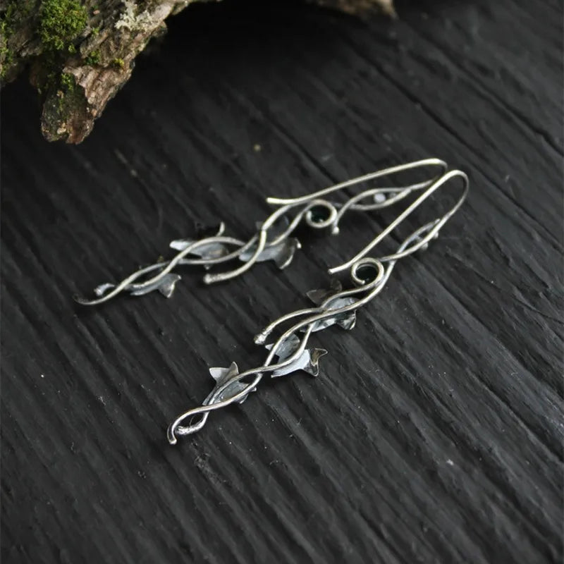 Ivy Dangle Earrings | Fairy-Inspired Oorbellen in 925 Sterling Zilver