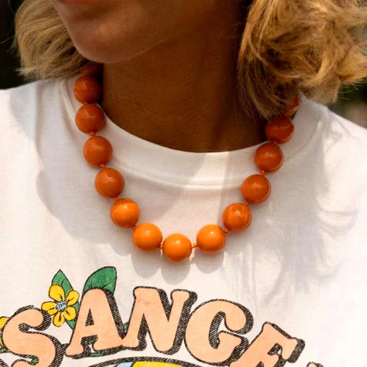 XXL Kralenketting | Zomerse Statement Necklace met Beach Vibes