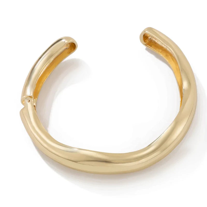 Statement Choker XXL | 14K Verguld Goud – Krachtige Eyecatcher