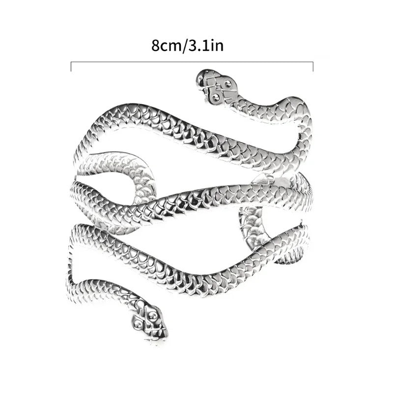 Bovenarm Armband Snake Design | Plated 14k Gold