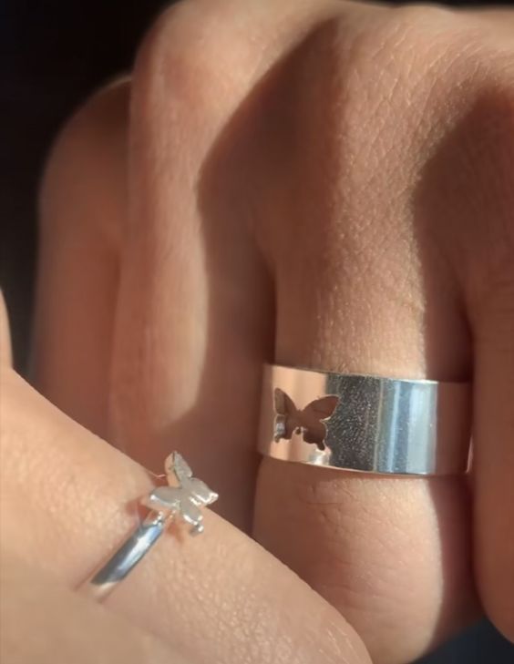 Matching Rings (Gold & Silver)
