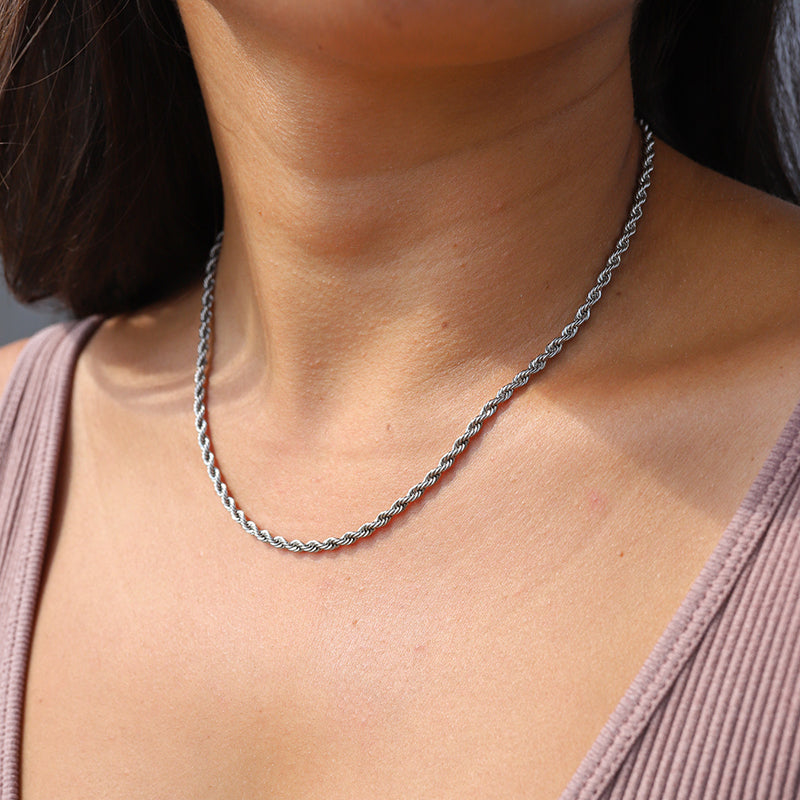 Tesse | Goudkleurige Ketting – Roestvrij Staal 45cm