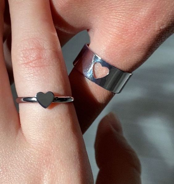 Matching Rings (Gold & Silver)