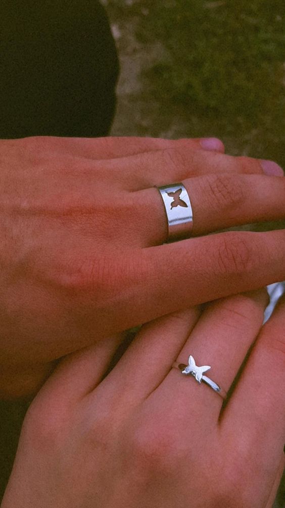 Matching Rings (Gold & Silver)