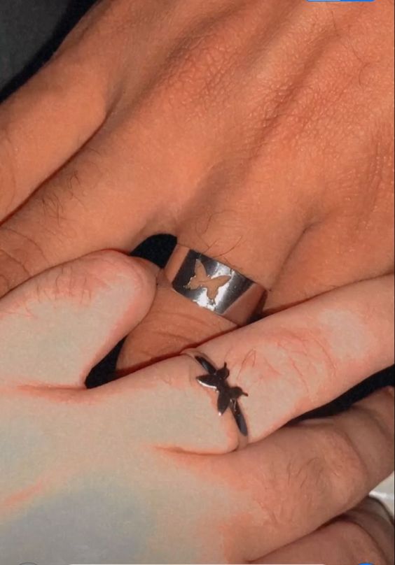 Matching Rings (Gold & Silver)