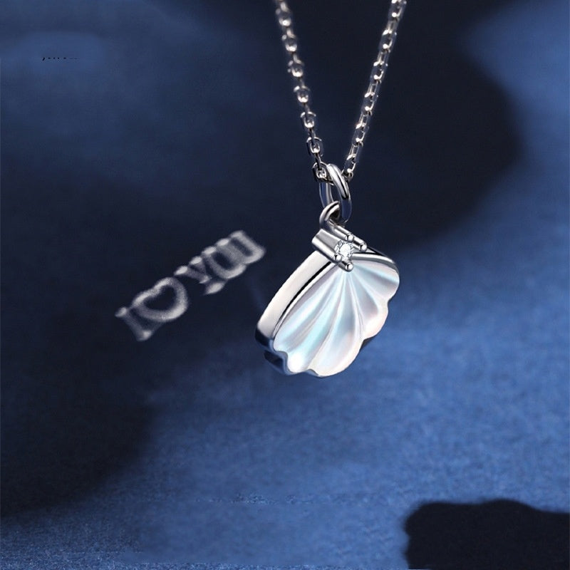 Radiant Seashell Necklace | S925 Sterling Silver