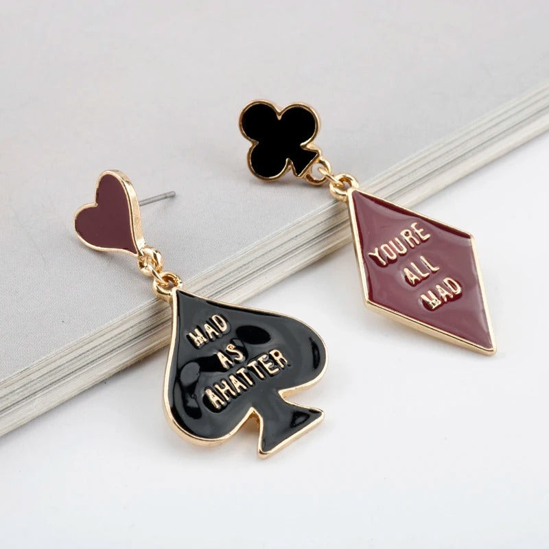 Asymmetrical Wonderland Earrings