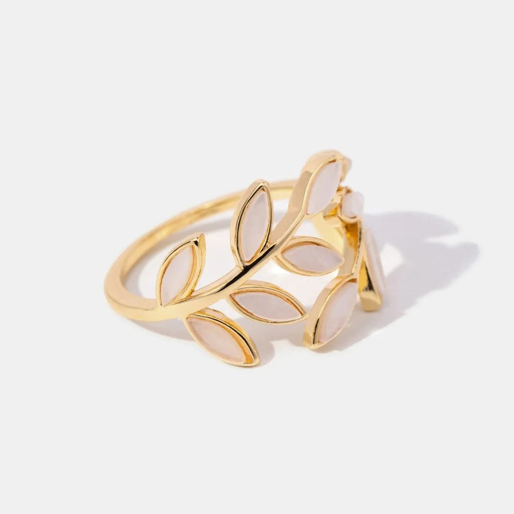 Ring - Elegant - 18K Verguld Koper, Hypoallergeen - Perfect voor Elke Gelegenheid