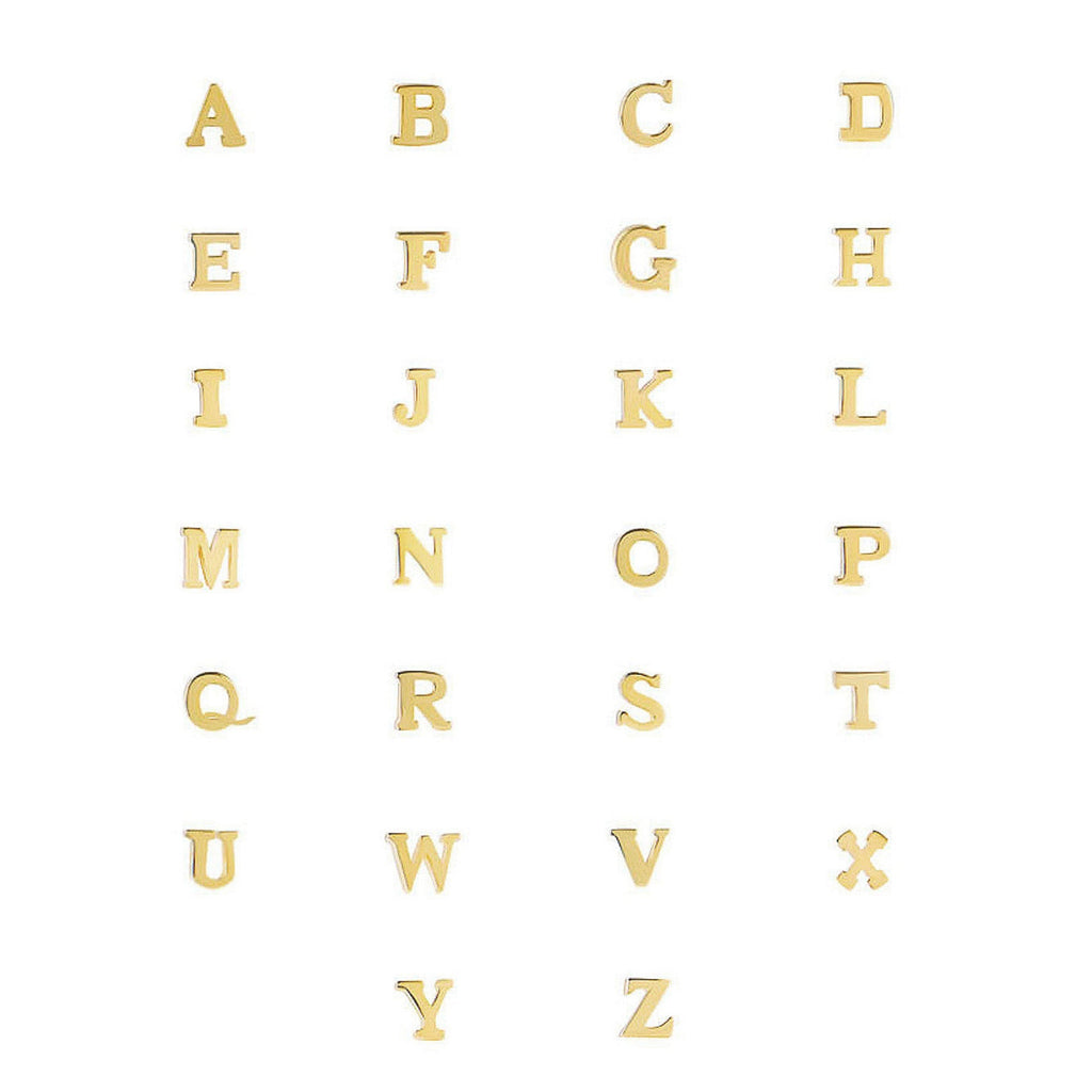 Le Mary DuChamp | Gouden ketting met initiaal