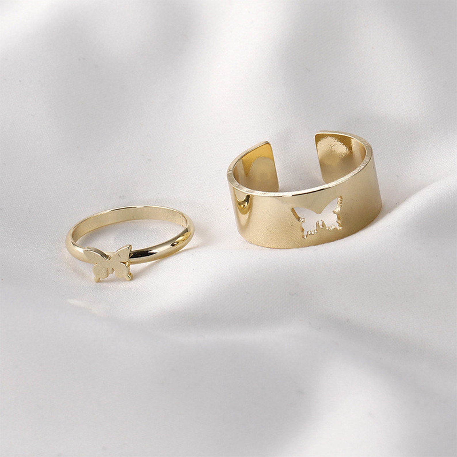 Matching Rings (Gold & Silver)