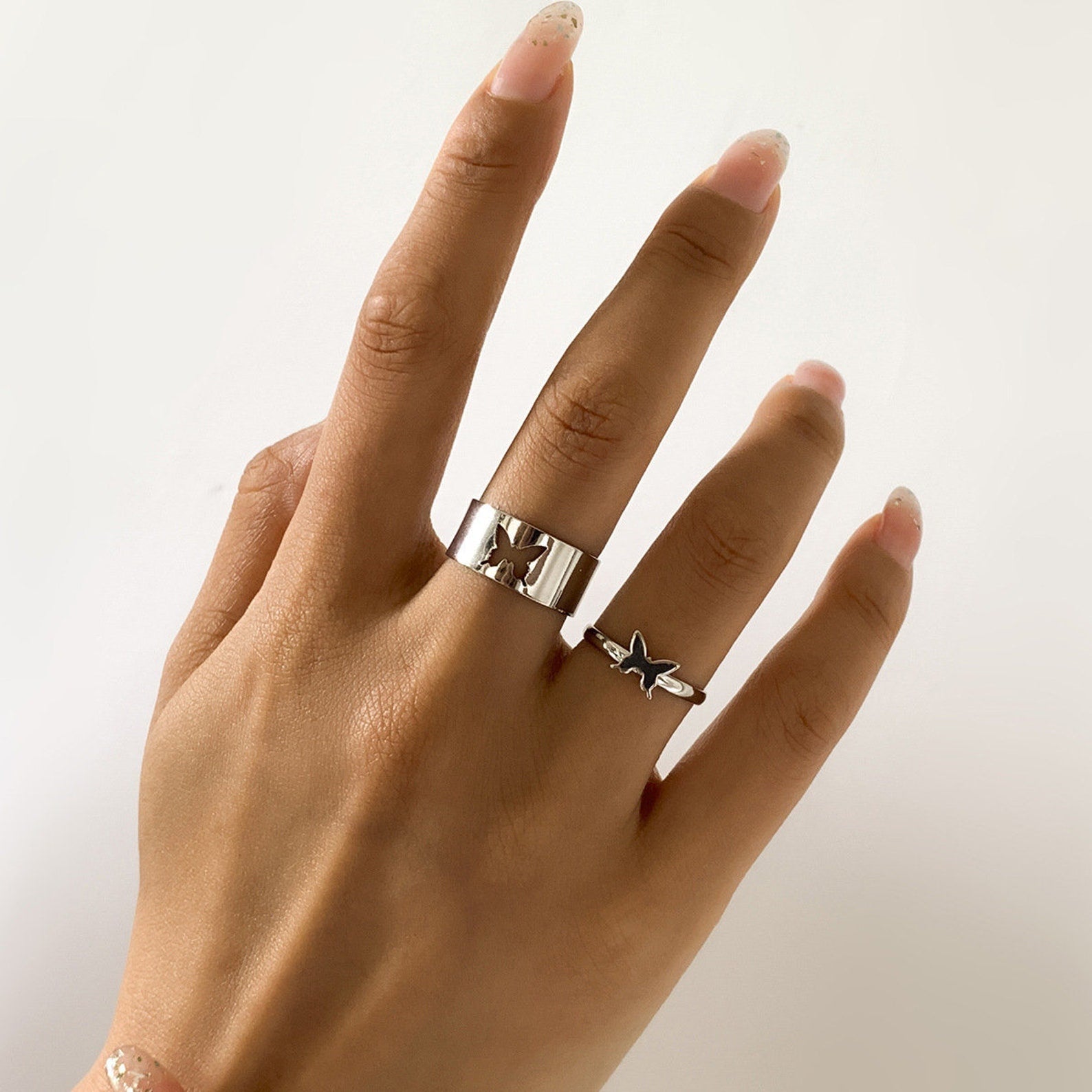 Matching Rings (Gold & Silver)