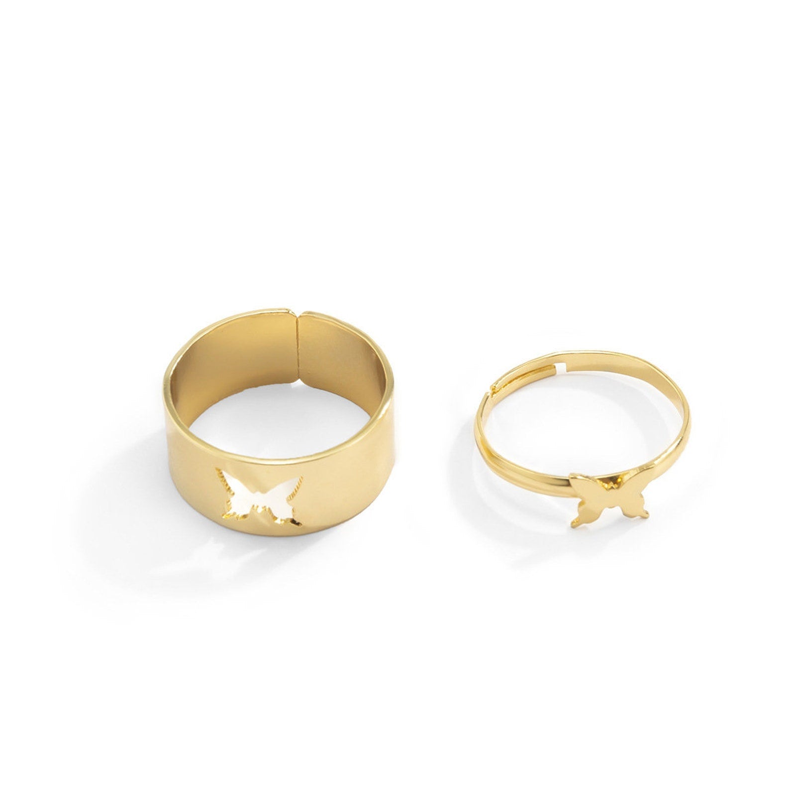 Matching Rings (Gold & Silver)