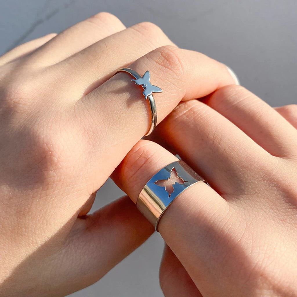 Matching Rings (Gold & Silver)