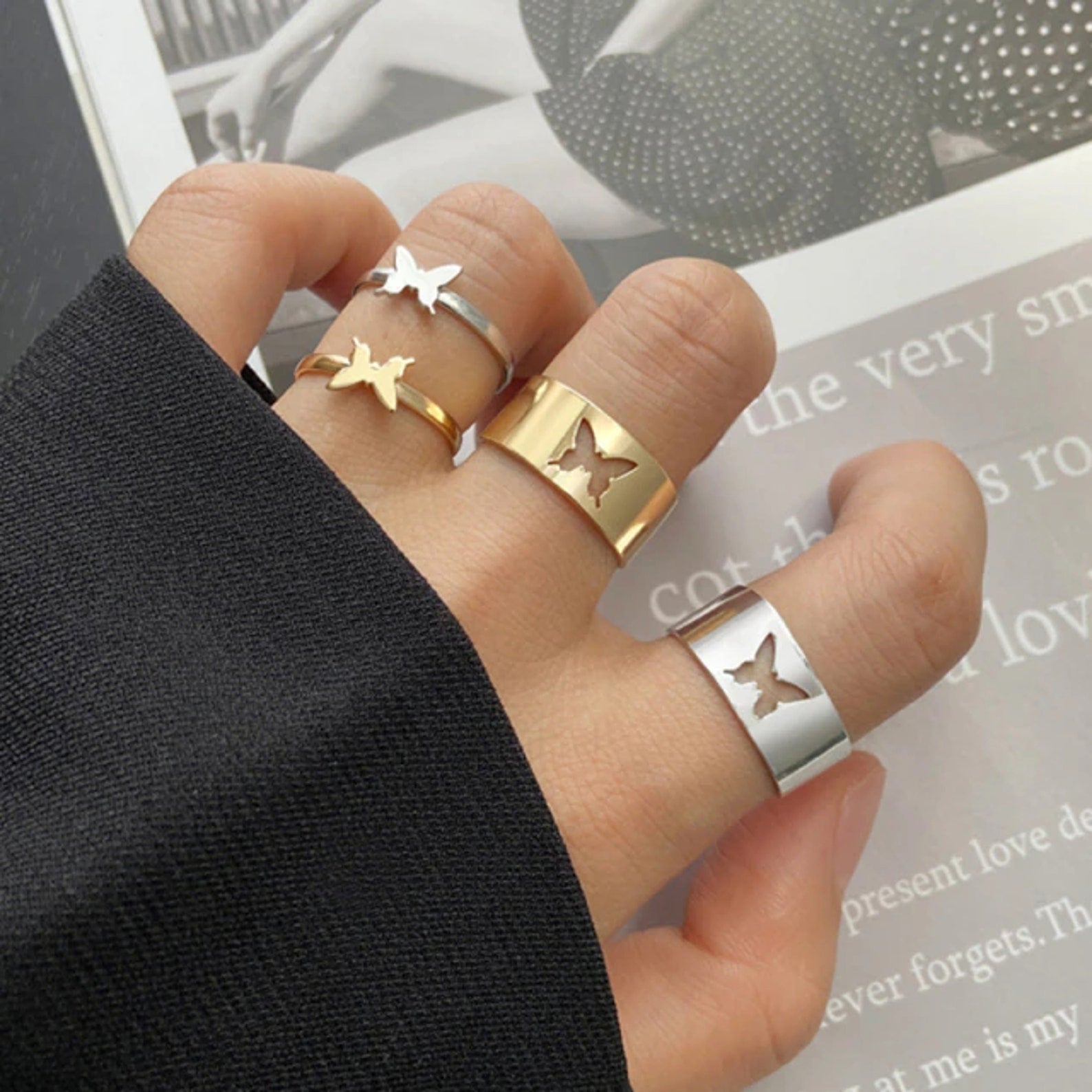 Matching Rings (Gold & Silver)