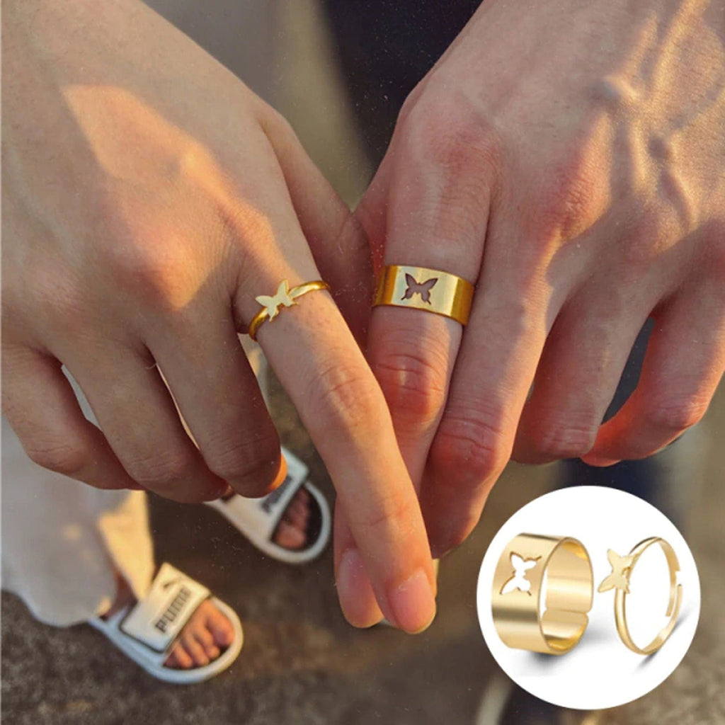 Matching Rings (Gold & Silver)