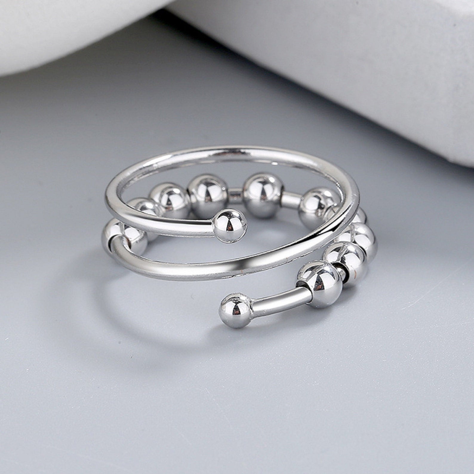Fidget Bead Ring