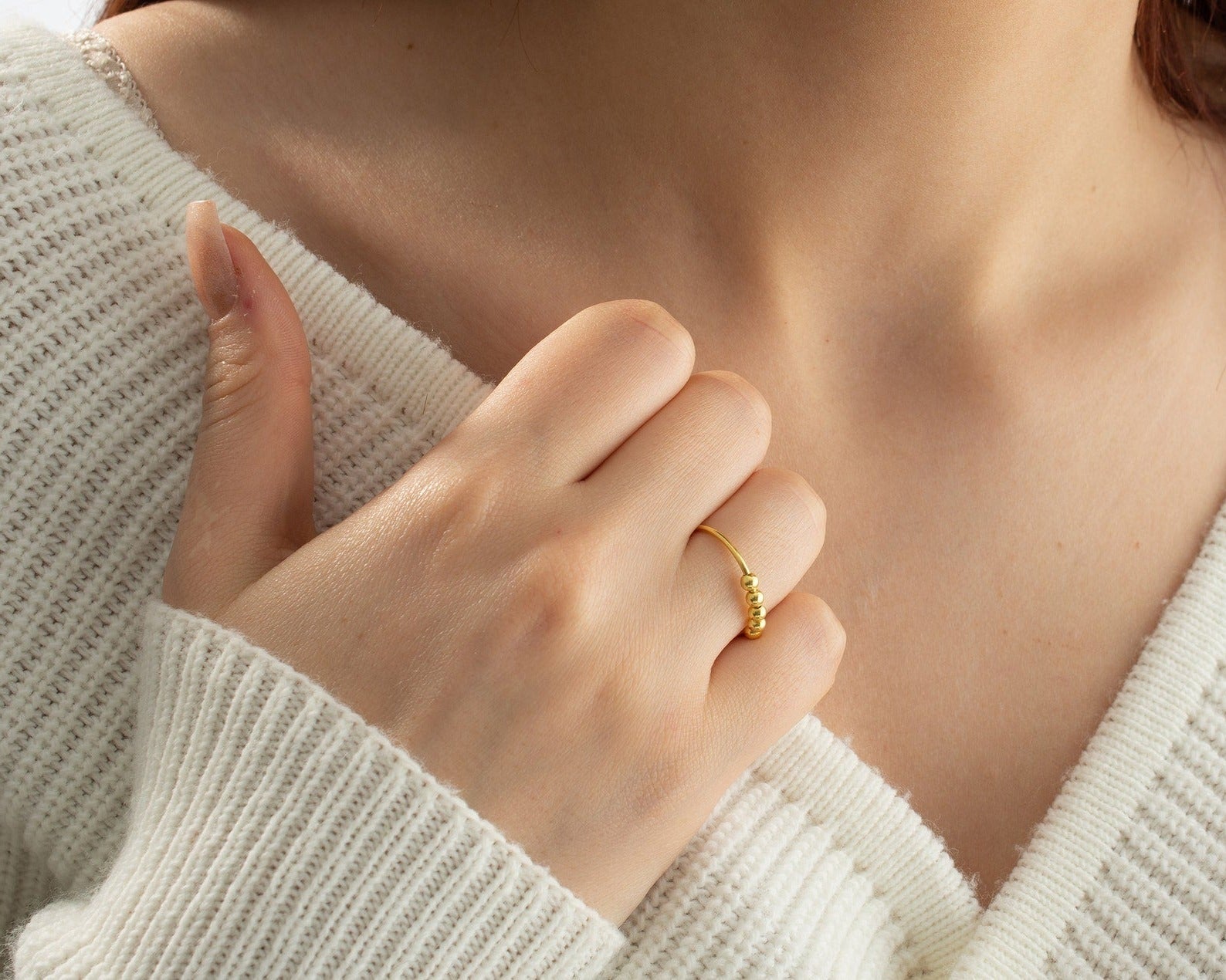Fidget Bead Ring