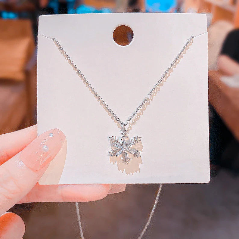 Snowflake Fidget Necklace