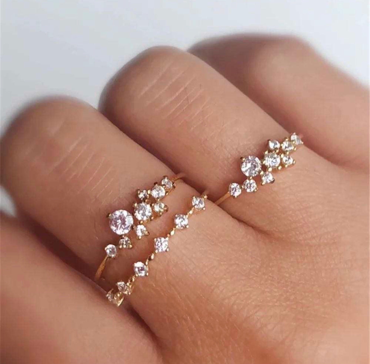 Stardust Ring Sterling Silver