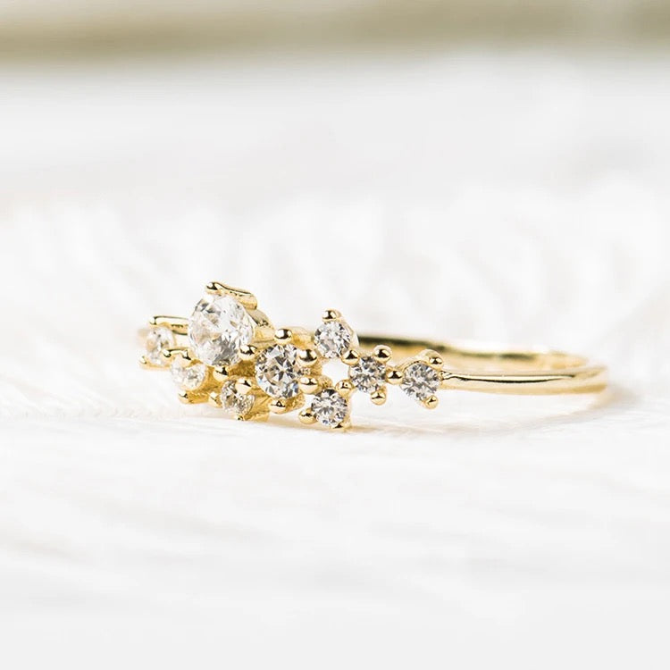 Stardust Ring Sterling Silver