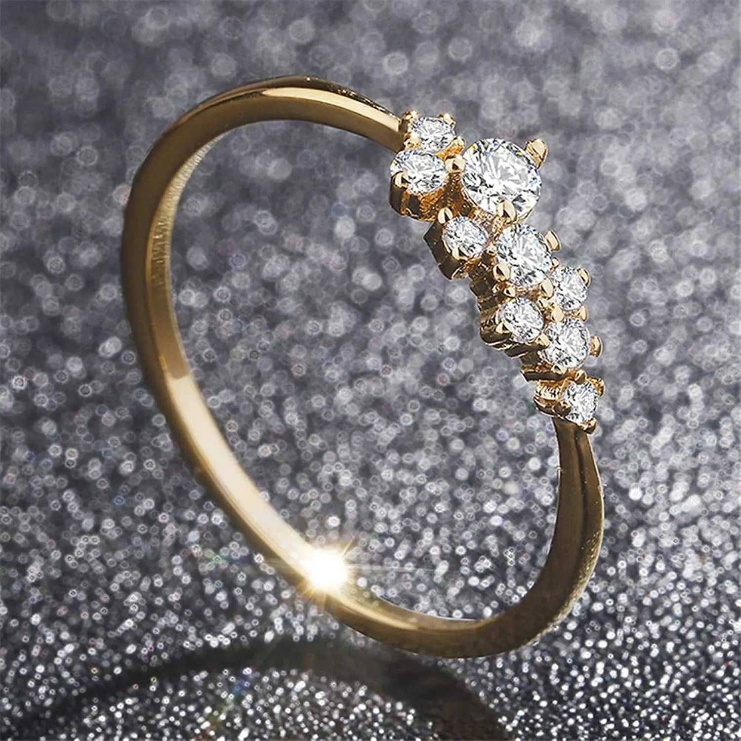 Stardust Ring Sterling Silver
