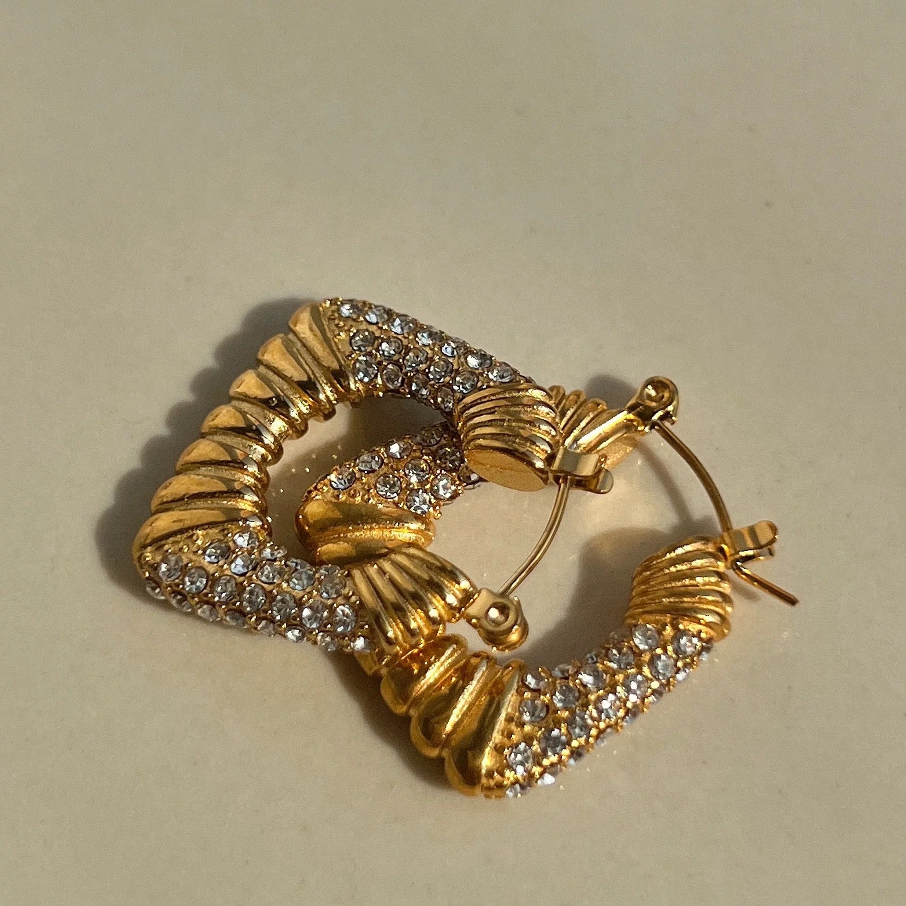 Stargirl Pave Hoops