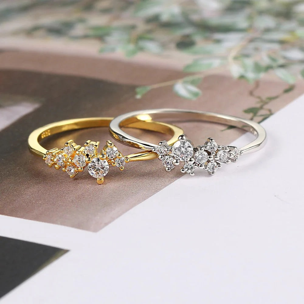 Stardust Ring Sterling Silver