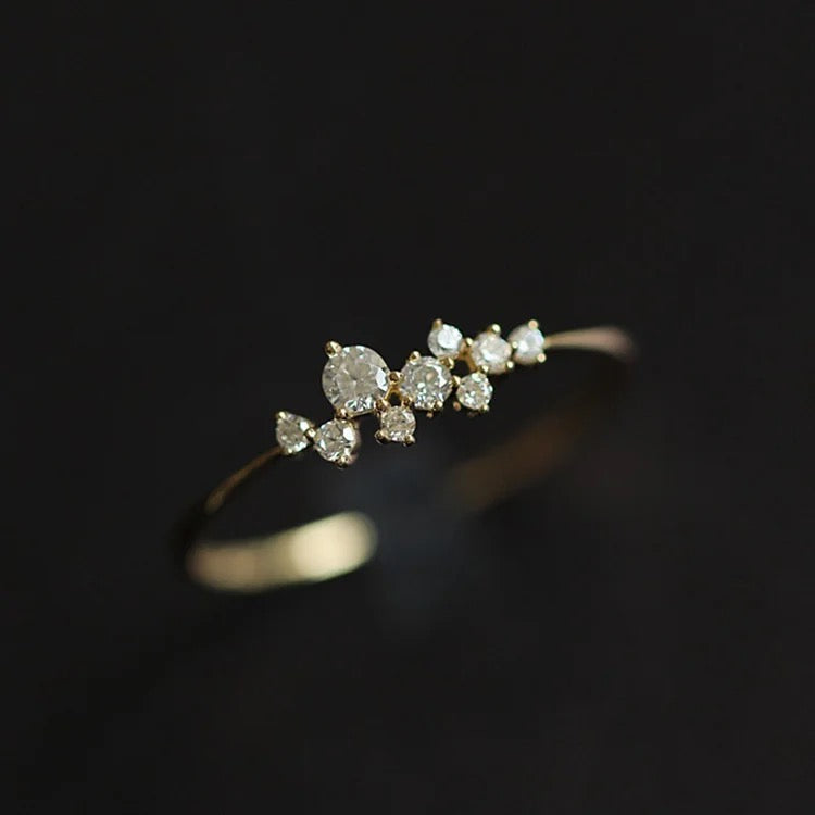 Stardust Ring Sterling Silver