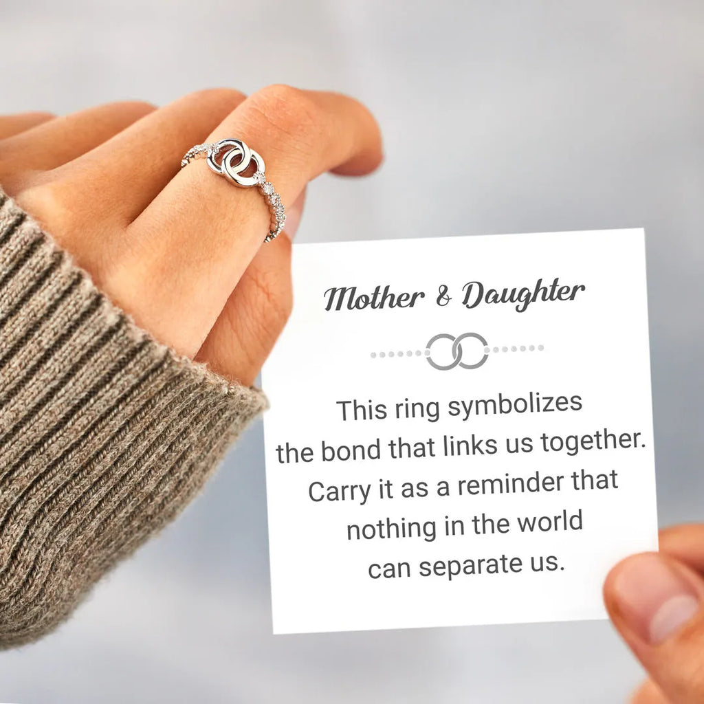 Mother & Daughter - Interlocking Ring